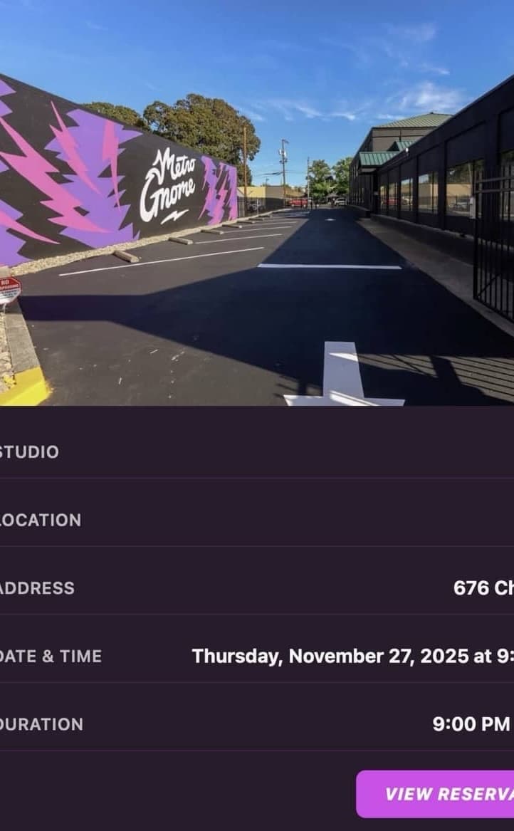 24/7 studio access with smart security