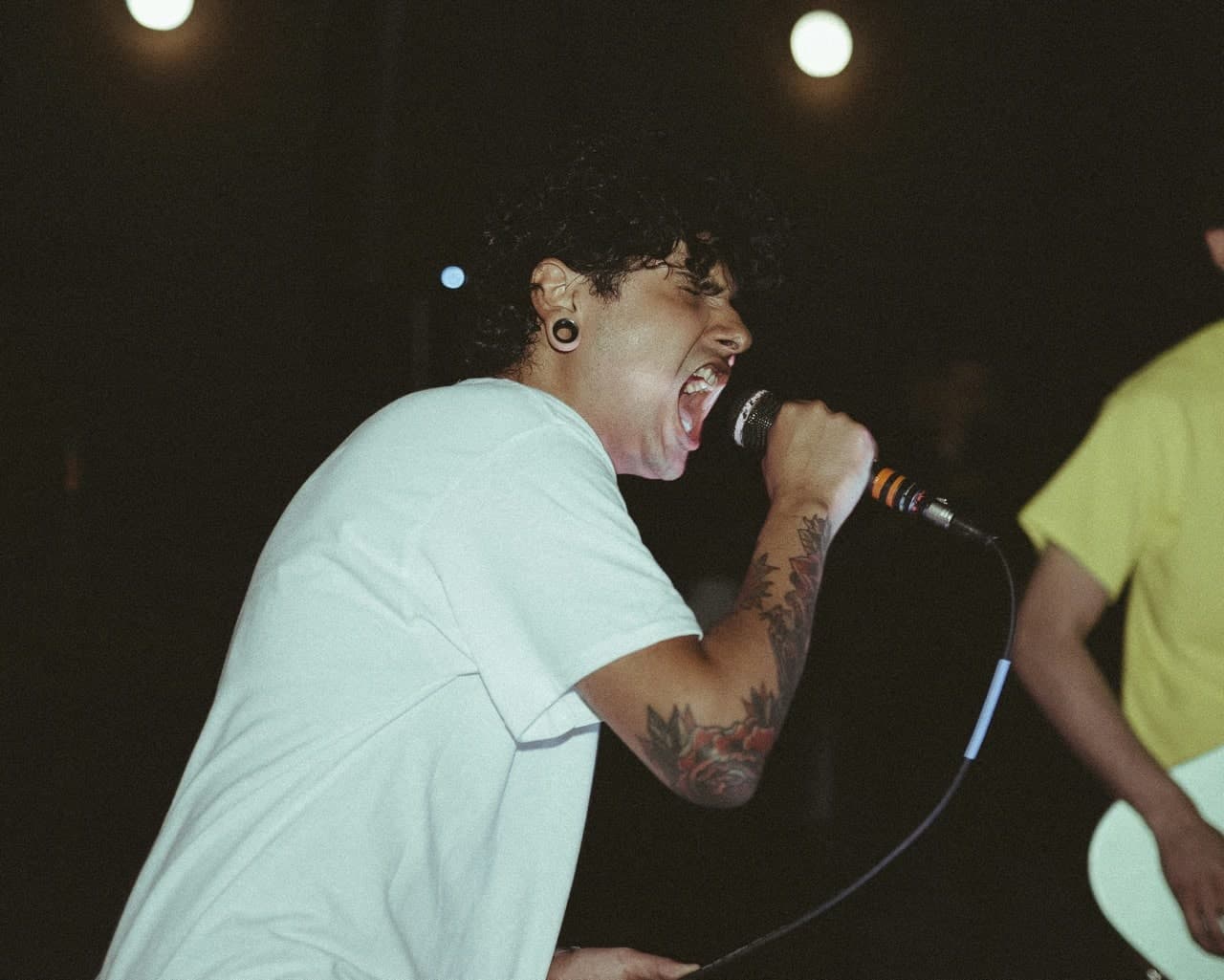 Acoustically treated studio