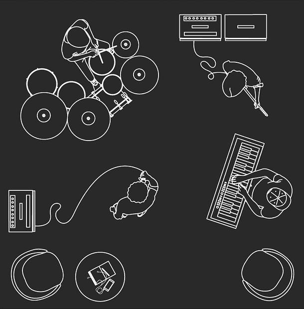 Medium studio layout